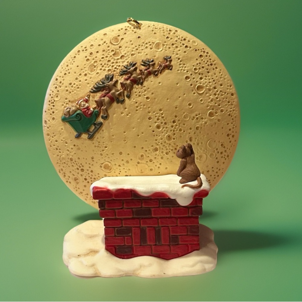 Hallmark Keepsake Collector’s Club Ornament 1997 Happy Christmas To All Vintage